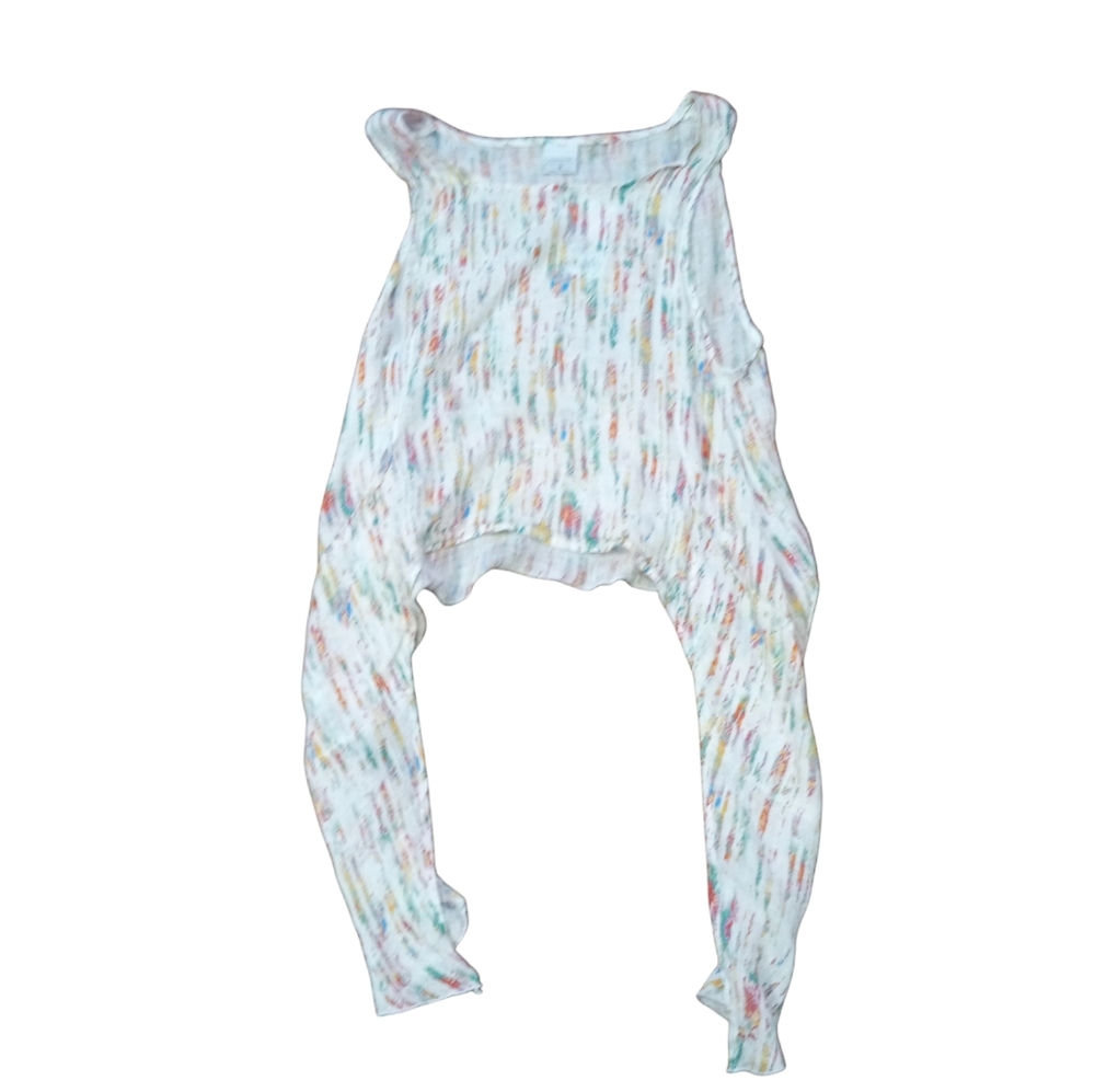 Size S CLICK by color me cotton extended pocket tank